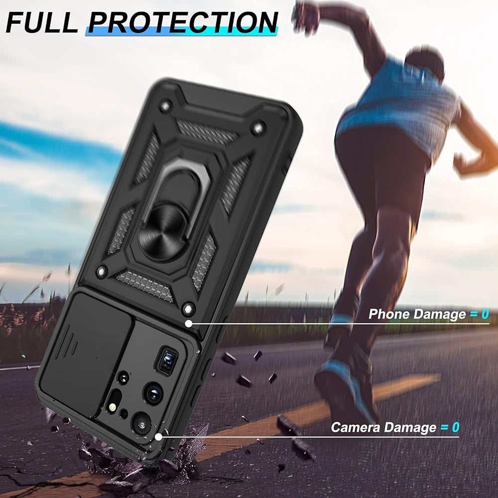 Techsuit - CamShield Series - Samsung Galaxy S20 Ultra 4G / S20 Ultra 5G - Black