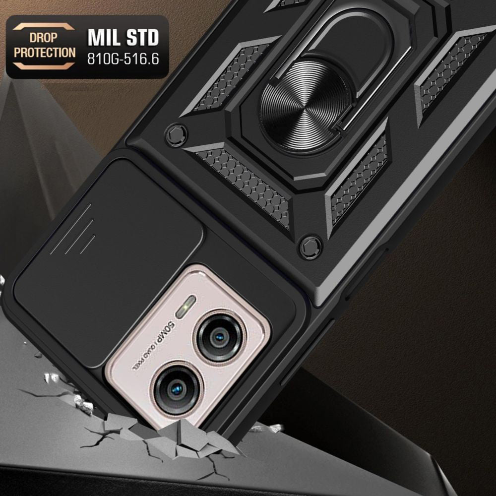 Techsuit - CamShield Series - Motorola Moto G13 / G23 / G53 - Black