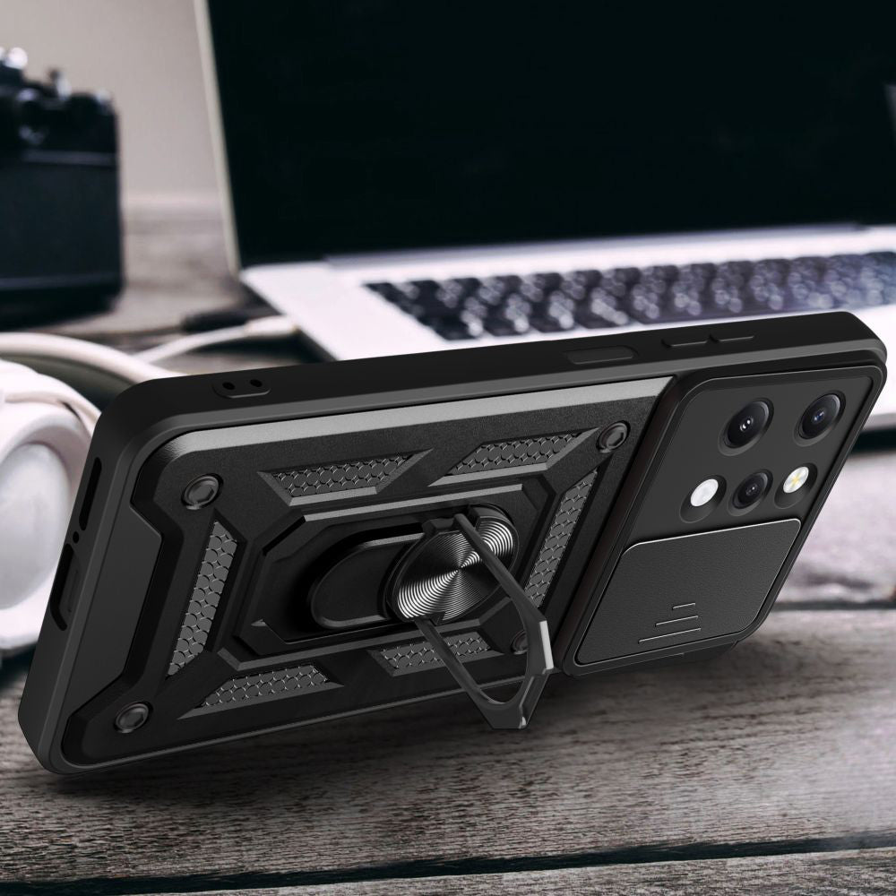 Techsuit - CamShield Series - Xiaomi Redmi 12 4G / 12 5G - Black