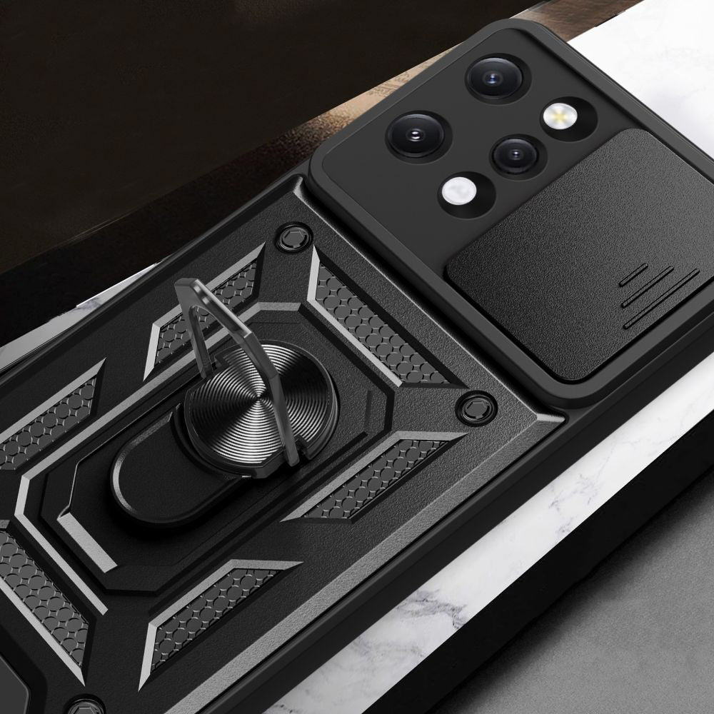 Techsuit - CamShield Series - Xiaomi Redmi 12 4G / 12 5G - Black