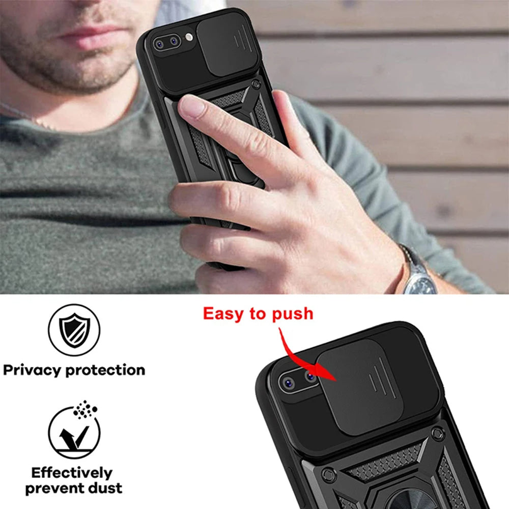 TechSuit Husa de protectie Techsuit CamShield Series compatibil cu iPhone 7 Plus / iPhone 8 Plus, Negru – imagine 4