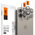 Spigen - (2 pack) Optik.tR EZ Fit Pro Camera Glass (AGL07163) - iPhone 14 Pro/14 Pro Max/15 Pro/15 Pro Max/16 Pro/16 Pro