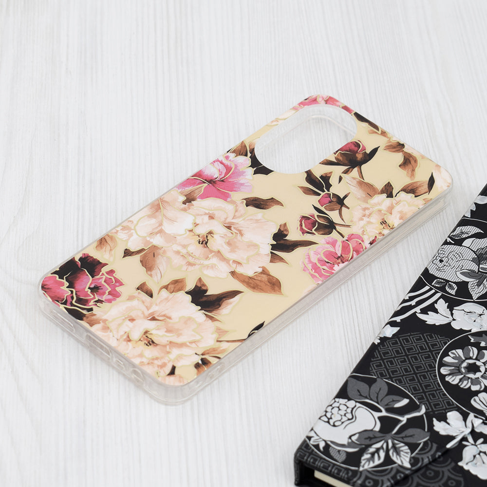 Techsuit - Marble Series - Oppo A78 4G - Mary Berry Nude