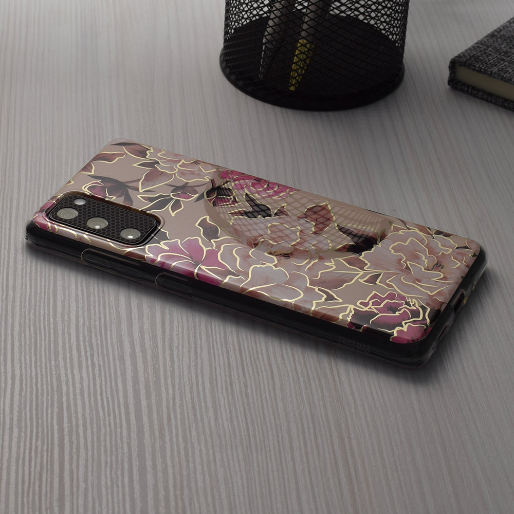 Techsuit - Marble Series - Oppo A78 4G - Mary Berry Nude