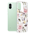 Techsuit - Marble Series - Xiaomi Redmi A1+ / A2+ - Chloe White