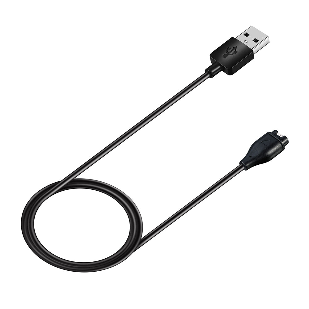 Techsuit - SmartWatch Wireless Charging Cable (TGC1) - for Garmin Fenix 5/5 Plus/6/6X/7X / Vivoactive 3/5, USB, 5W, 1m -