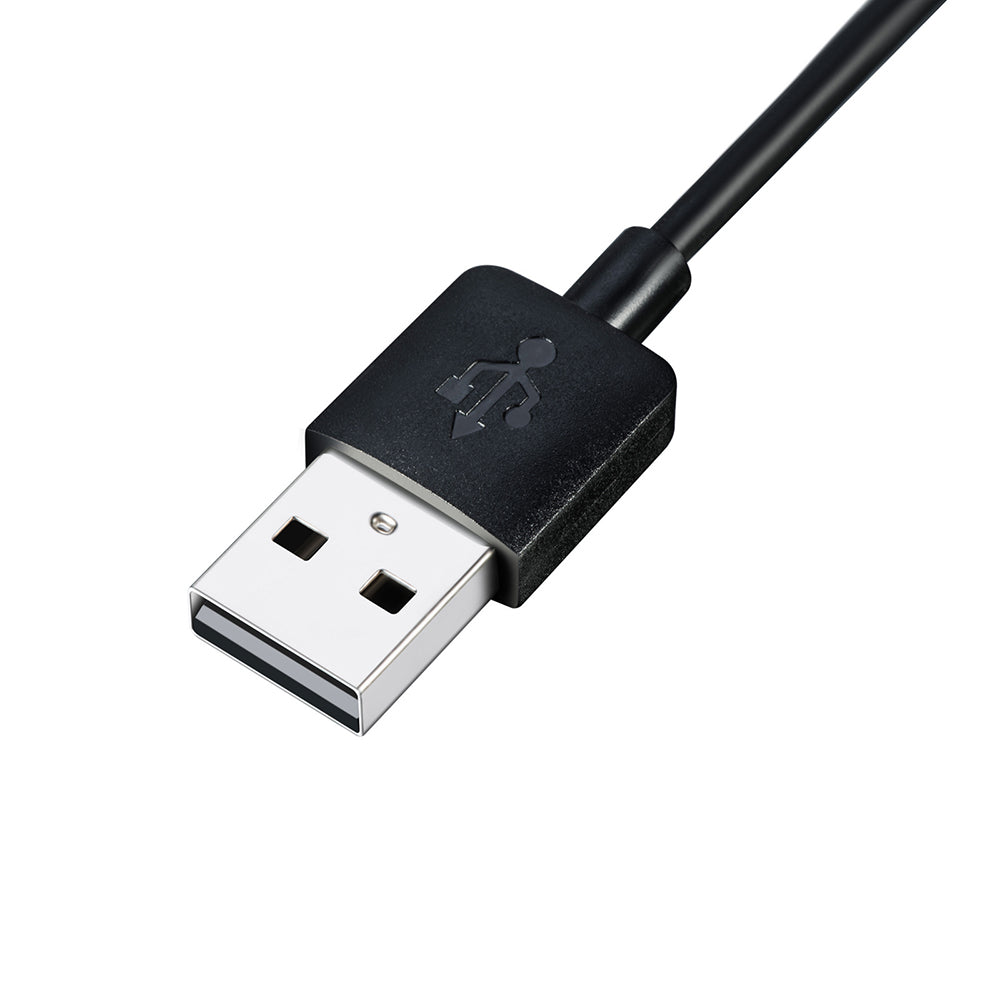 Techsuit - SmartWatch Wireless Charging Cable (TGC1) - for Garmin Fenix 5/5 Plus/6/6X/7X / Vivoactive 3/5, USB, 5W, 1m -