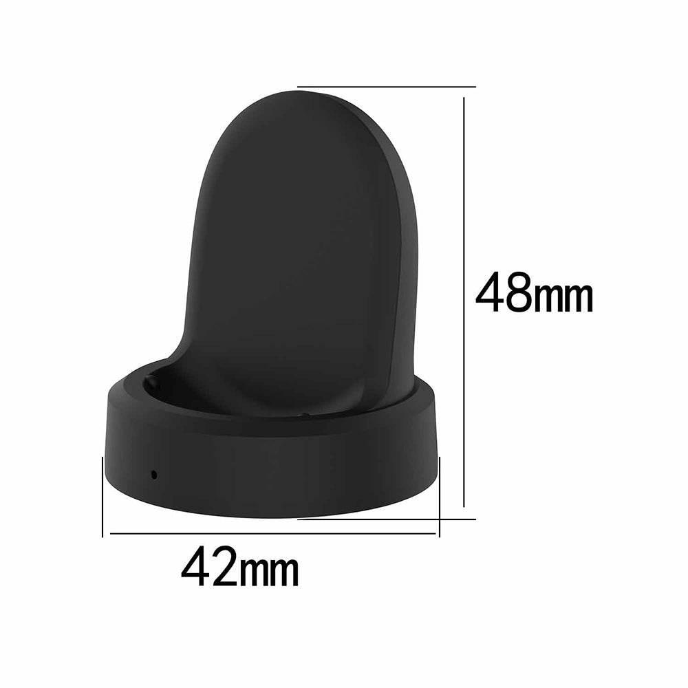 Techsuit - SmartWatch Wireless Charging Cable (TSC3) - for Samsung Galaxy Watch 3/4/5/6, 2.5W with Desk Holder - Black