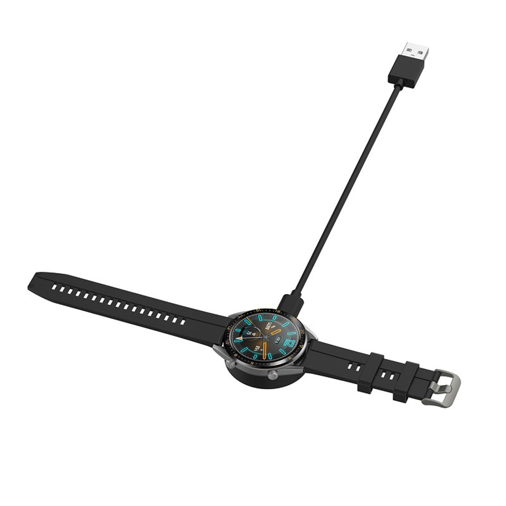 Techsuit - SmartWatch Wireless Charging Cable (THC3) - for Huawei Watch GT/GT2/Honor Watch GS3i, USB, 3.5W - Black