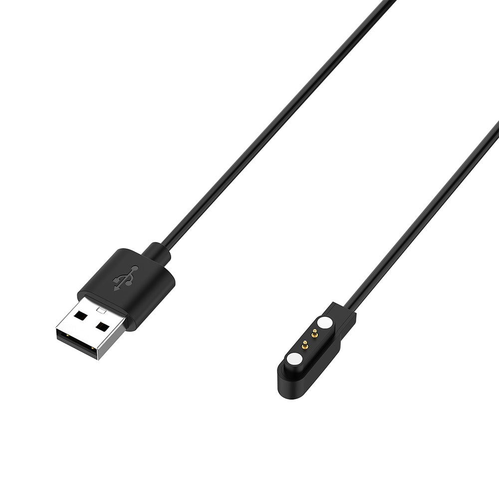 Techsuit - SmartWatch Wireless Charging Cable (TXC4) - for Haylou Bling LS12/RT LS05S/Oneplus Nord Watch, USB, 3.5W - Bl