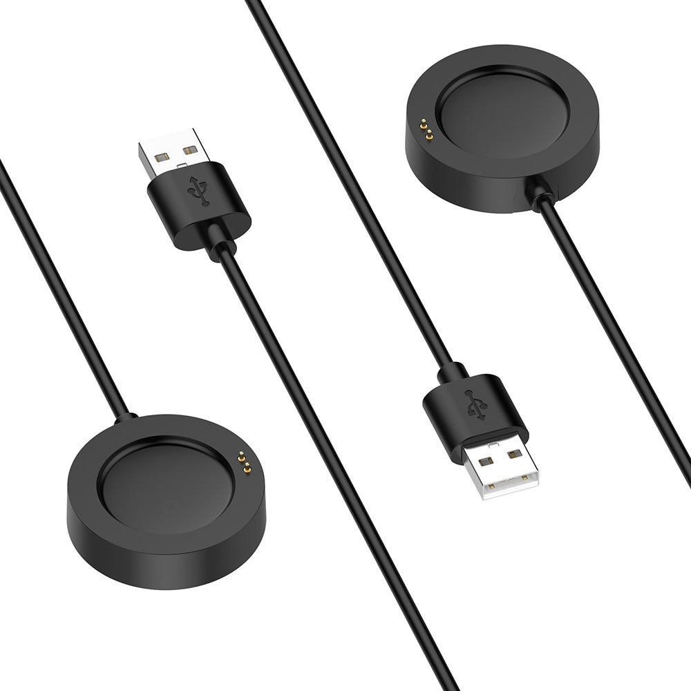 Techsuit - SmartWatch Wireless Charging Cable (TXC5) - for Xiaomi Watch S4/2/S3/H1/Watch2 Pro/Watch S2 - Black