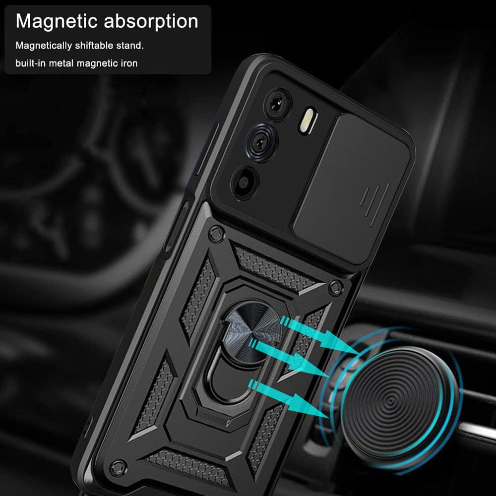 Techsuit - CamShield Series - Motorola Edge 30 - Black