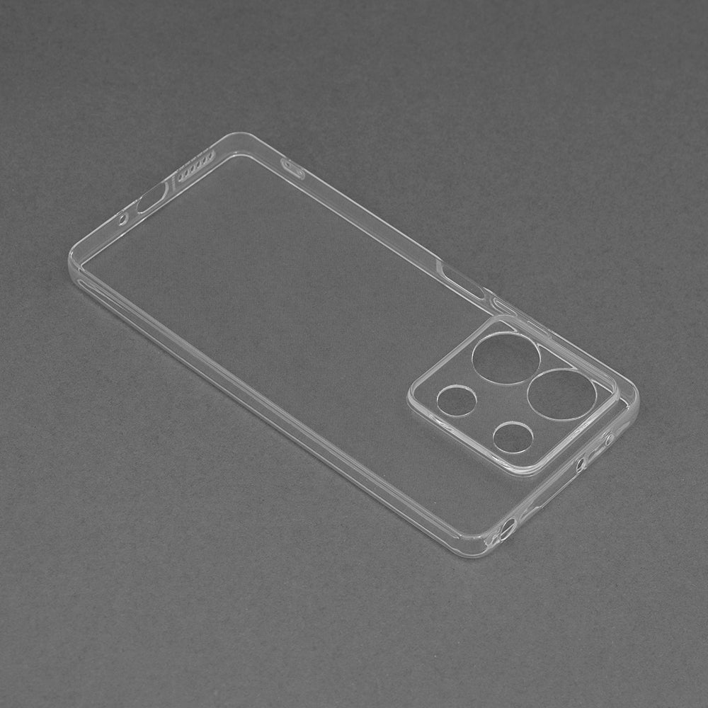 Techsuit - Clear Silicone - Xiaomi Redmi Note 13 5G - Transparent