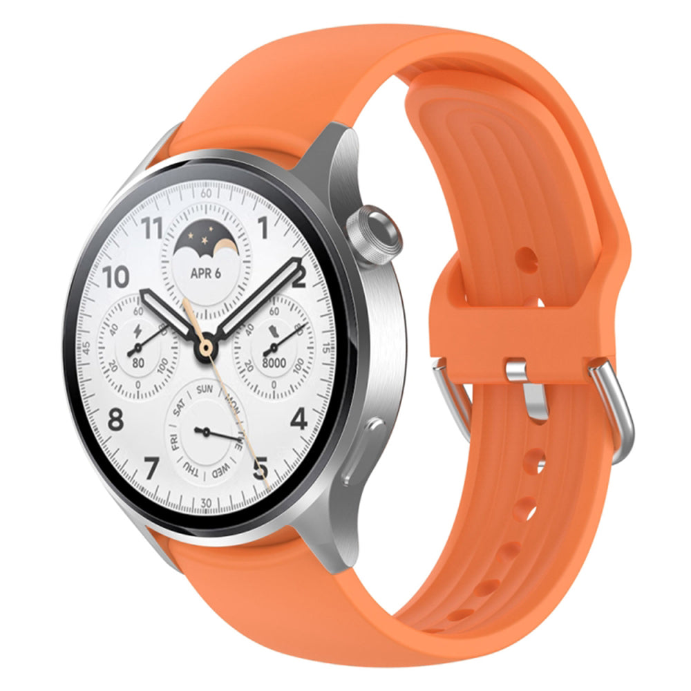 Techsuit - Watchband 22mm (W003) - Huawei Watch GT 2 46mm / GT 3 46mm, Xiaomi Watch S1 Pro / Active - Orange