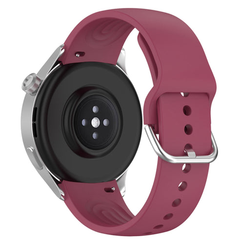 Techsuit - Watchband 22mm (W003) - Huawei Watch GT 2 46mm / GT 3 46mm, Xiaomi Watch S1 Pro / Active - Wine Red
