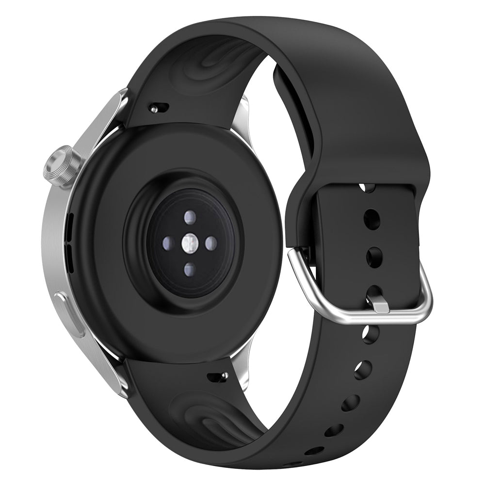 Techsuit - Watchband 22mm (W003) - Huawei Watch GT 2 46mm / GT 3 46mm, Xiaomi Watch S1 Pro / Active - Black