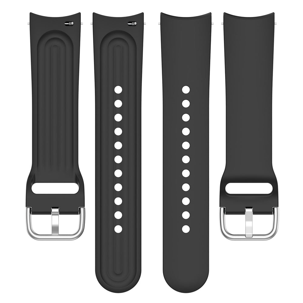 Techsuit - Watchband 22mm (W003) - Huawei Watch GT 2 46mm / GT 3 46mm, Xiaomi Watch S1 Pro / Active - Black
