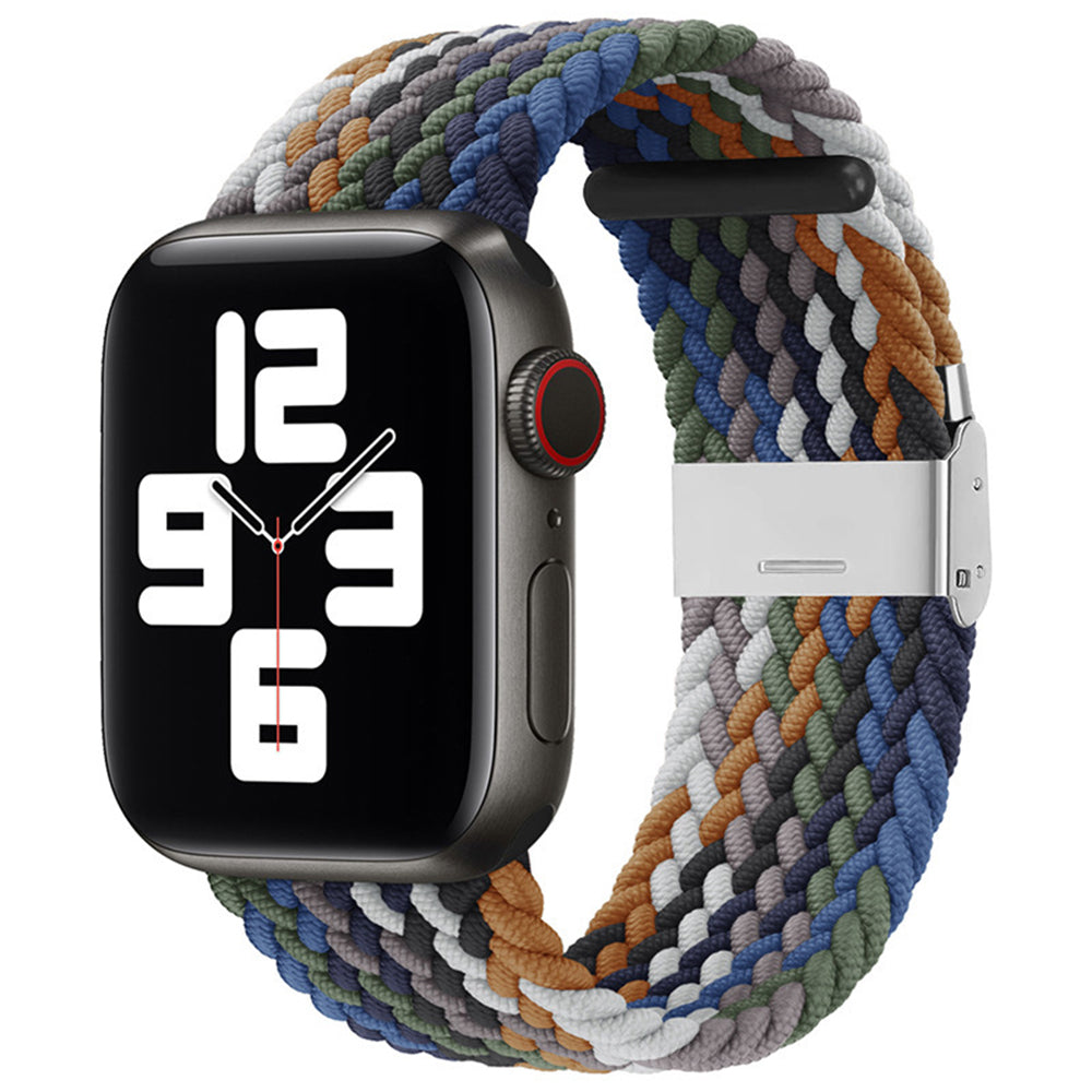 Techsuit - Watchband (W032) - Apple Watch 1/2/3/4/5/6/7/8/9/10/11/SE/SE 2/SE 3/Ultra/2/3 (42/44/45/46/49mm) - Cowboy Gre