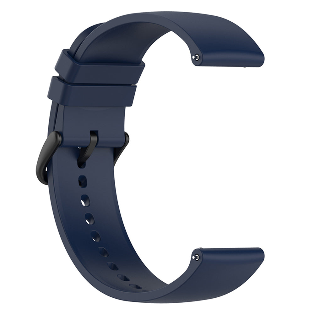 Techsuit - Watchband 20mm (W001) - Samsung Galaxy Watch 4/5/Active 2, Huawei Watch GT 3 (42mm)/GT 3 Pro (43mm) - Dark Bl