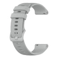Techsuit - Watchband 20mm (W006) - Samsung Galaxy Watch 4/5/Active 2, Huawei Watch GT 3 (42mm)/GT 3 Pro (43mm) - Gray
