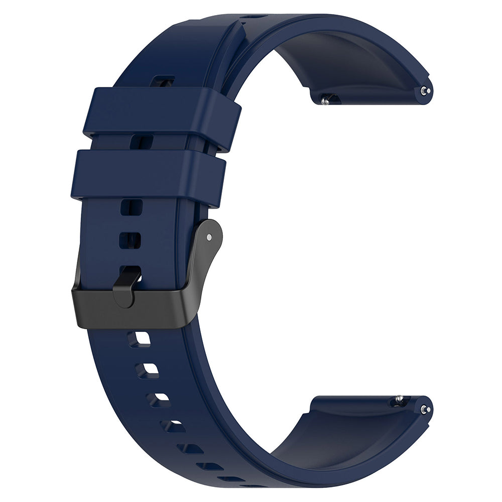 Techsuit - Watchband 22mm (W026) - Huawei Watch GT 2 (46mm)/GT 2 Pro/GT 3 Pro (46mm)/Ultimate, Xiaomi Watch S1 - Dark Bl