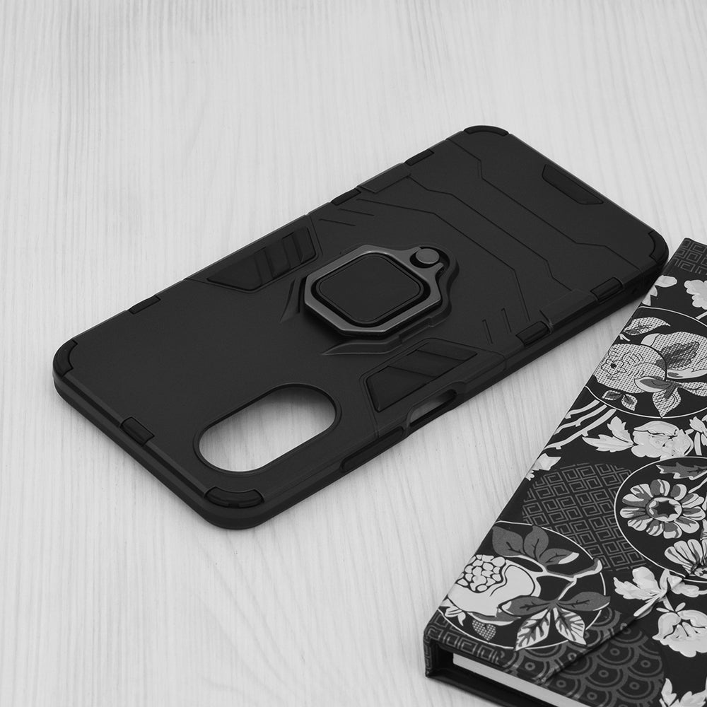 Techsuit - Silicone Shield - Oppo A17 - Black