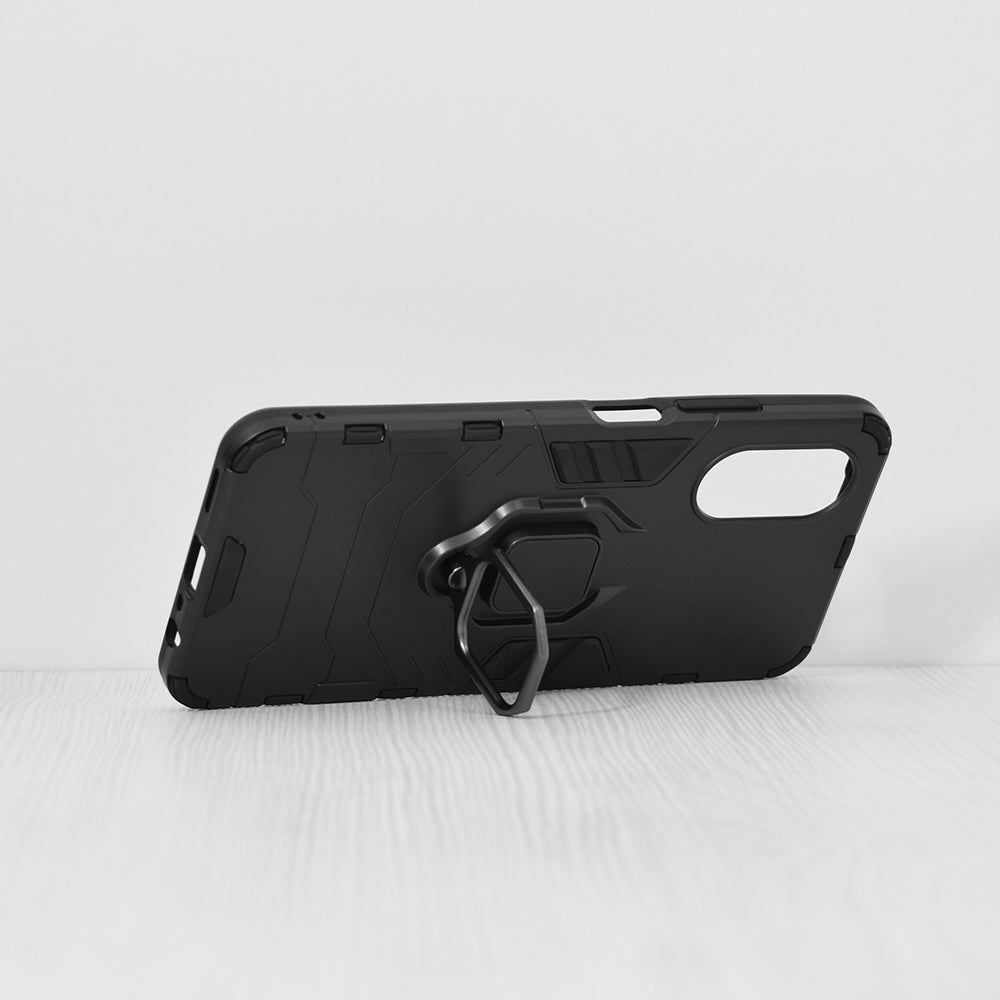 Techsuit - Silicone Shield - Oppo A17 - Black