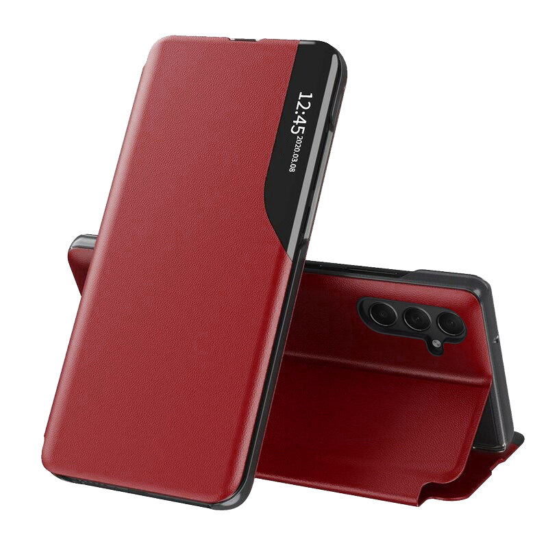 Husa de protectie Techsuit eFold Series compatibil cu Samsung Galaxy A25 5G, Roșu