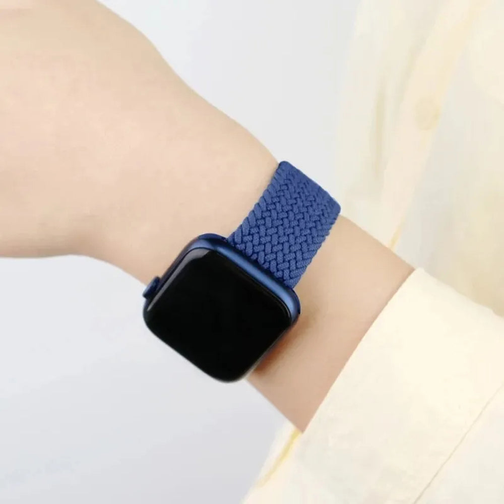 Techsuit - Watchband (W032) - Apple Watch 1/2/3/4/5/6/7/8/9/10/11/SE/SE 2/SE 3/Ultra/2/3 (42/44/45/46/49mm) - Star Light