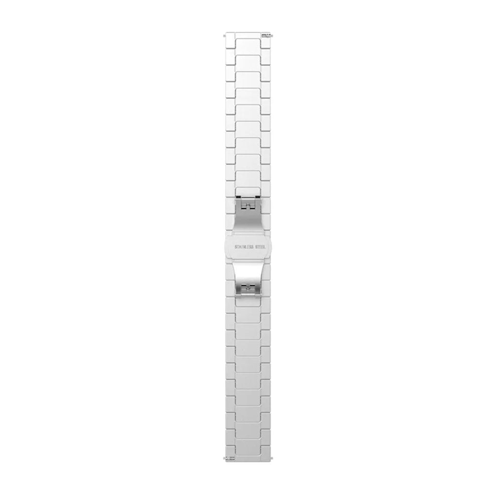 Techsuit - Watchband 20mm (W012) - Samsung Galaxy Watch 4/5/Active 2, Huawei Watch GT 3 (42mm)/GT 3 Pro (43mm) - Silver