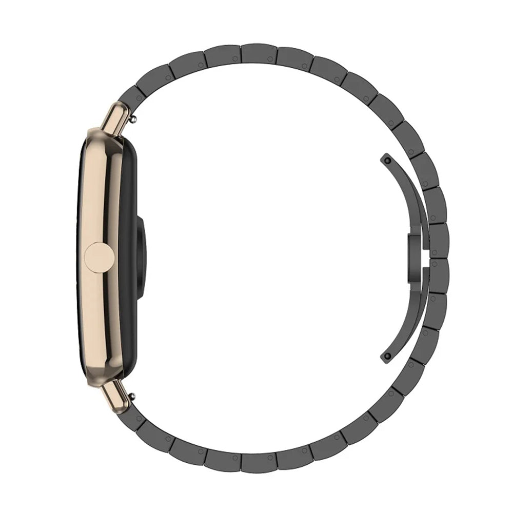 Techsuit - Watchband 20mm (W012) - Samsung Galaxy Watch 4/5/Active 2, Huawei Watch GT 3 (42mm)/GT 3 Pro (43mm) - Black