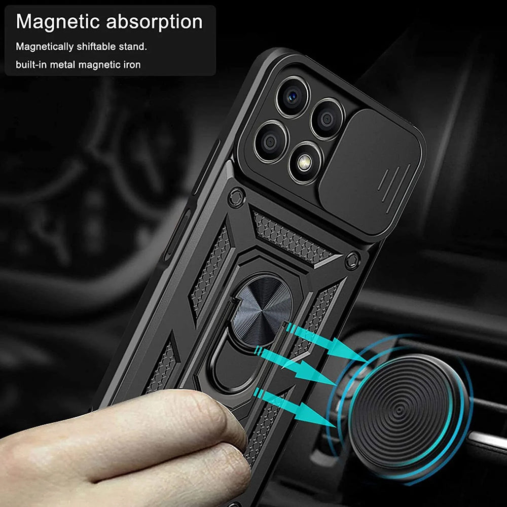 Techsuit - CamShield Series - Honor X6a - Black