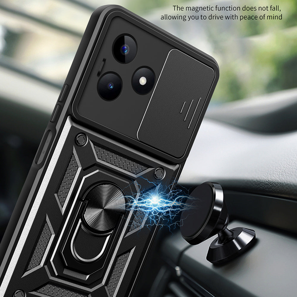 Techsuit - CamShield Series - Xiaomi Redmi Note 13 Pro 5G / Poco X6 - Black