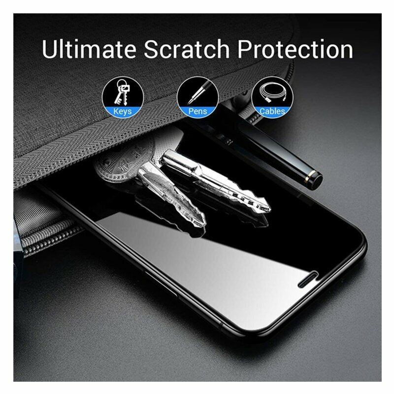 Lito Folie de protectie Lito 2.5D FullGlue Glass compatibil cu iPhone 15 Pro Max, Negru – imagine 4