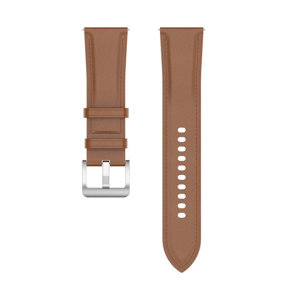 Techsuit - Watchband 22mm (W048) - Huawei Watch GT 2 (46mm)/GT 2 Pro/GT 3 Pro (46mm)/Ultimate, Xiaomi Watch S1 - Brown
