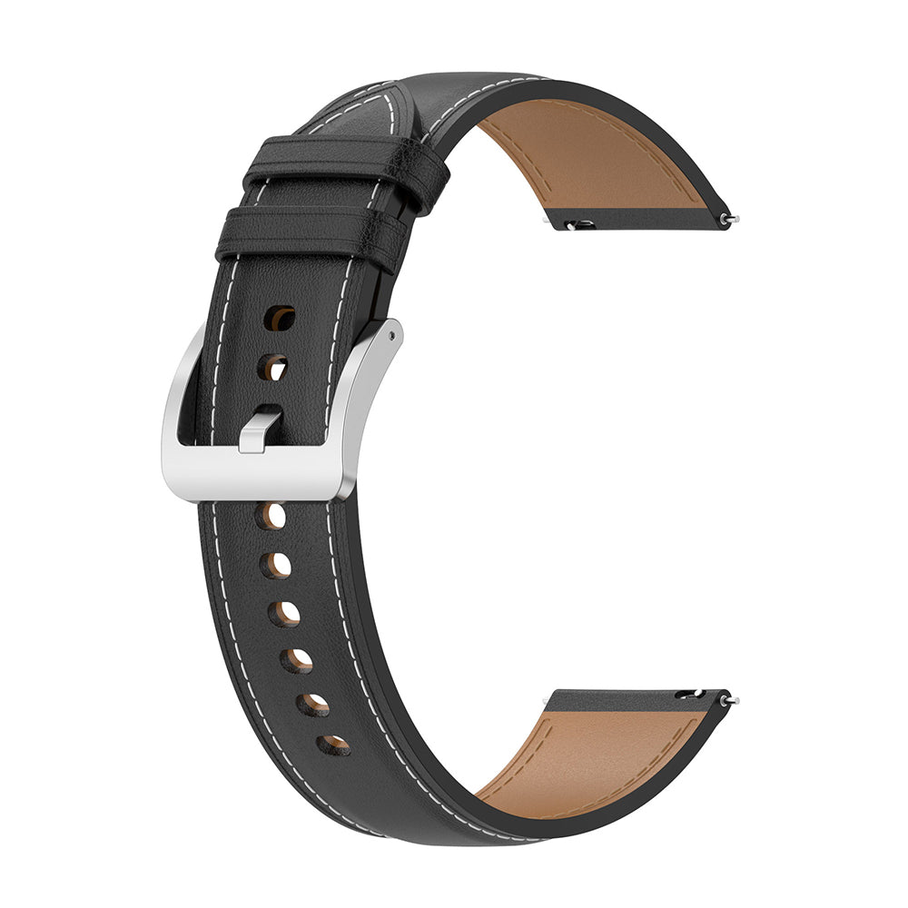 Techsuit - Watchband 22mm (W048) - Huawei Watch GT 2 (46mm)/GT 2 Pro/GT 3 Pro (46mm)/Ultimate, Xiaomi Watch S1 - Black