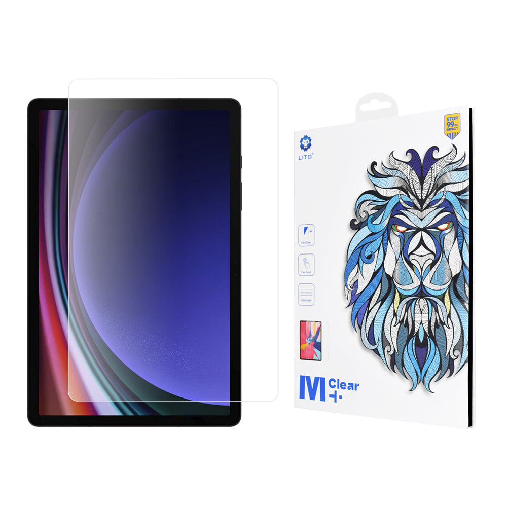 Lito - 2.5D Classic Glass - Samsung Galaxy Tab S9 Plus / S9 FE Plus / S10 Plus - Clear