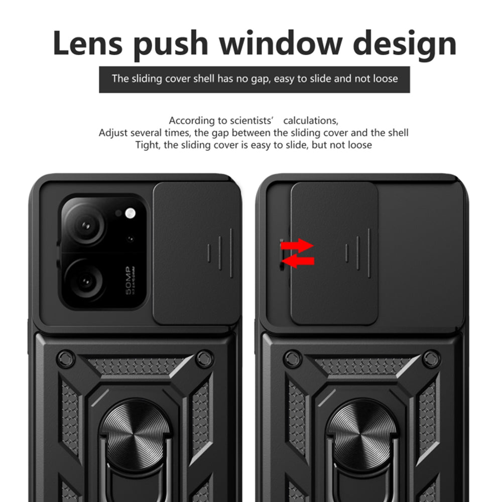 Techsuit - CamShield Series - Xiaomi 13T / 13T Pro - Black