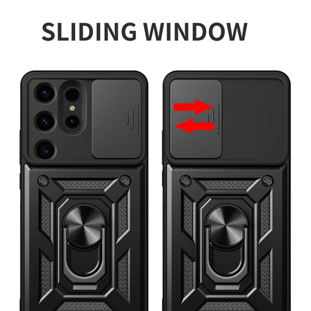 Techsuit - CamShield Series - Samsung Galaxy S24 Ultra - Black