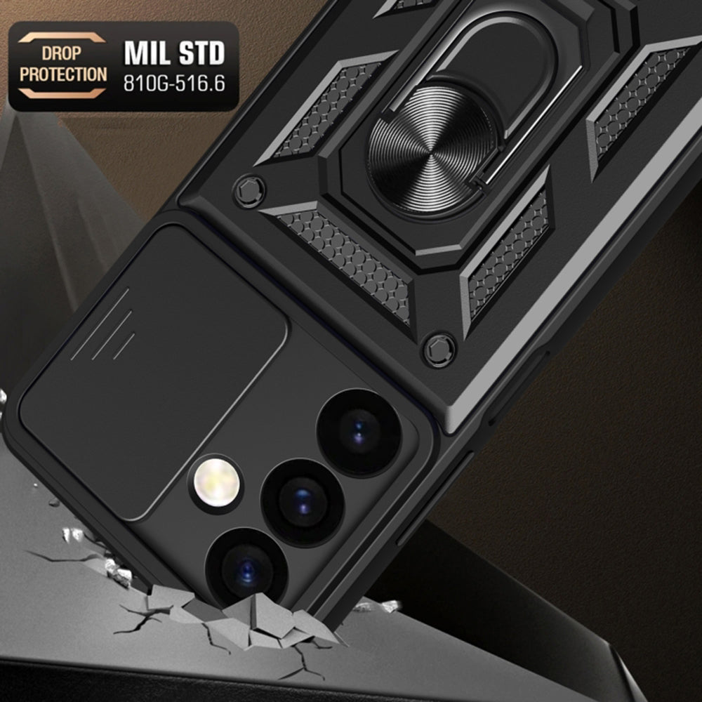 Techsuit - CamShield Series - Samsung Galaxy S24 - Black