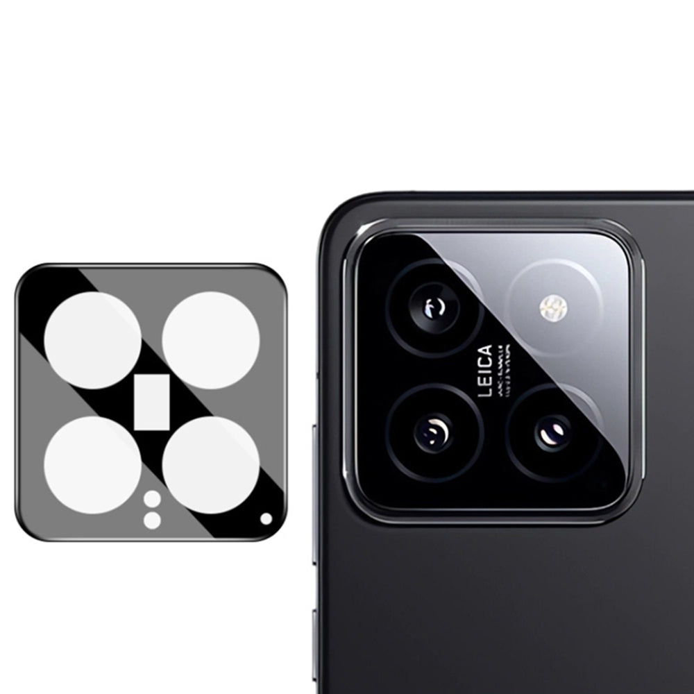 Techsuit - Full Camera Glass - Xiaomi 14 - Black