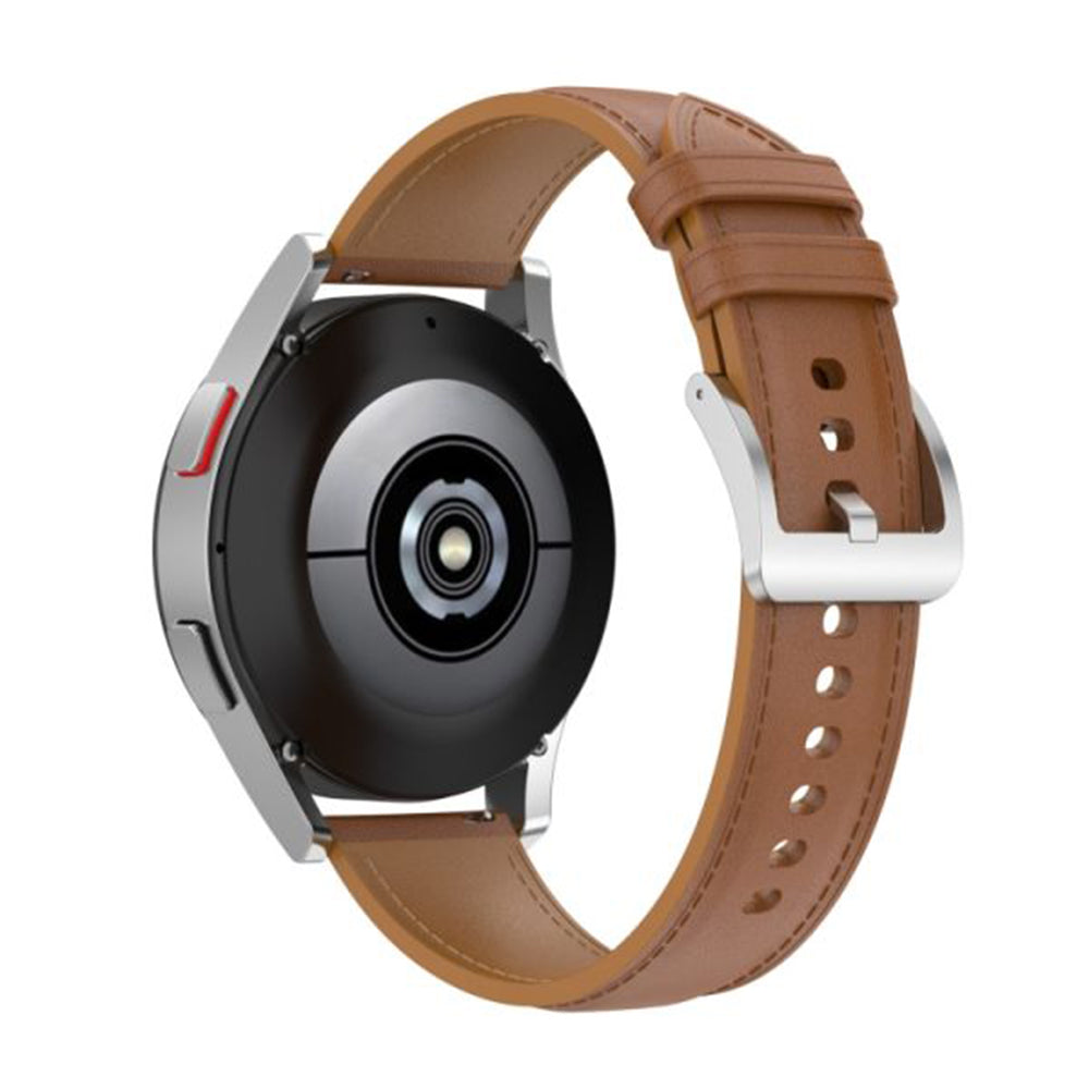 Techsuit - Watchband 22mm (W048) - Huawei Watch GT 2 (46mm)/GT 2 Pro/GT 3 Pro (46mm)/Ultimate, Xiaomi Watch S1 - Brown