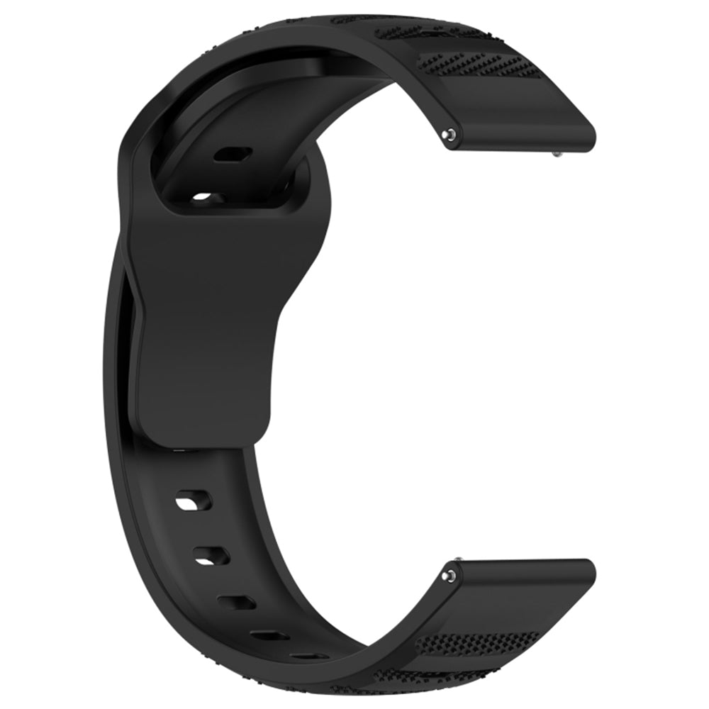 Techsuit - Watchband 22mm (W050) - Huawei Watch GT 2 (46mm)/GT 2 Pro/GT 3 Pro (46mm)/Ultimate, Xiaomi Watch S1 - Black