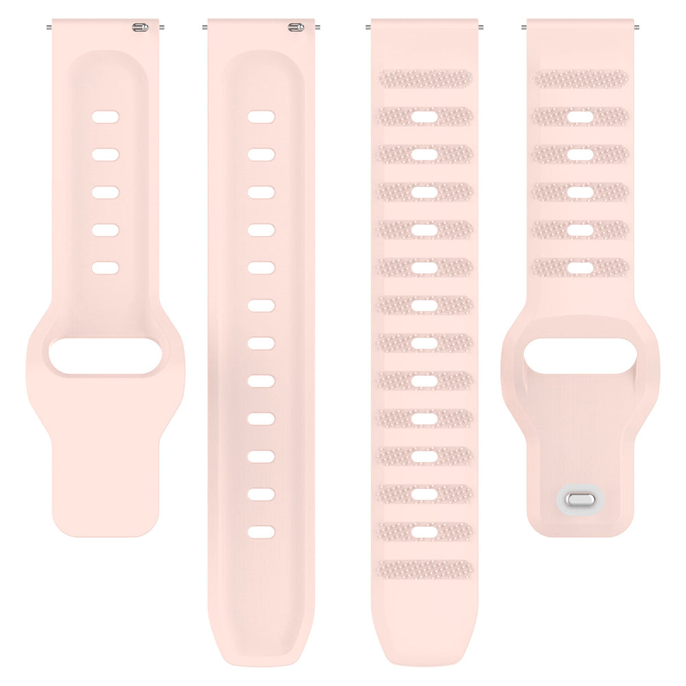 Techsuit - Watchband 22mm (W050) - Huawei Watch GT 2 (46mm)/GT 2 Pro/GT 3 Pro (46mm)/Ultimate, Xiaomi Watch S1 - Pink