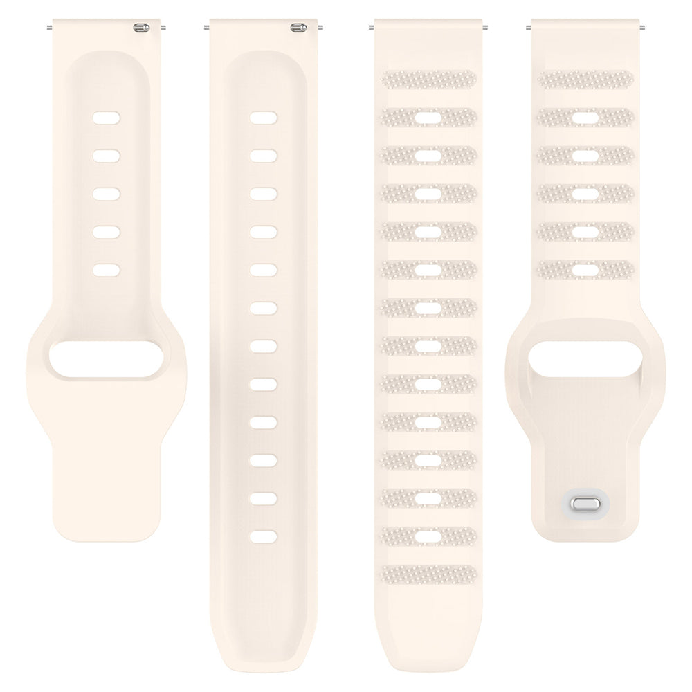 Techsuit - Watchband 22mm (W050) - Huawei Watch GT 2 (46mm)/GT 2 Pro/GT 3 Pro (46mm)/Ultimate, Xiaomi Watch S1 - Beige