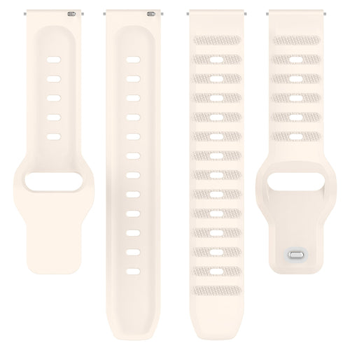 Techsuit - Watchband 22mm (W050) - Huawei Watch GT 2 (46mm)/GT 2 Pro/GT 3 Pro (46mm)/Ultimate, Xiaomi Watch S1 - Beige
