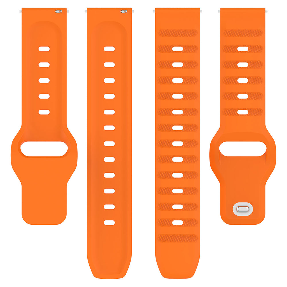 Techsuit - Watchband 22mm (W050) - Huawei Watch GT 2 (46mm)/GT 2 Pro/GT 3 Pro (46mm)/Ultimate, Xiaomi Watch S1 - Orange