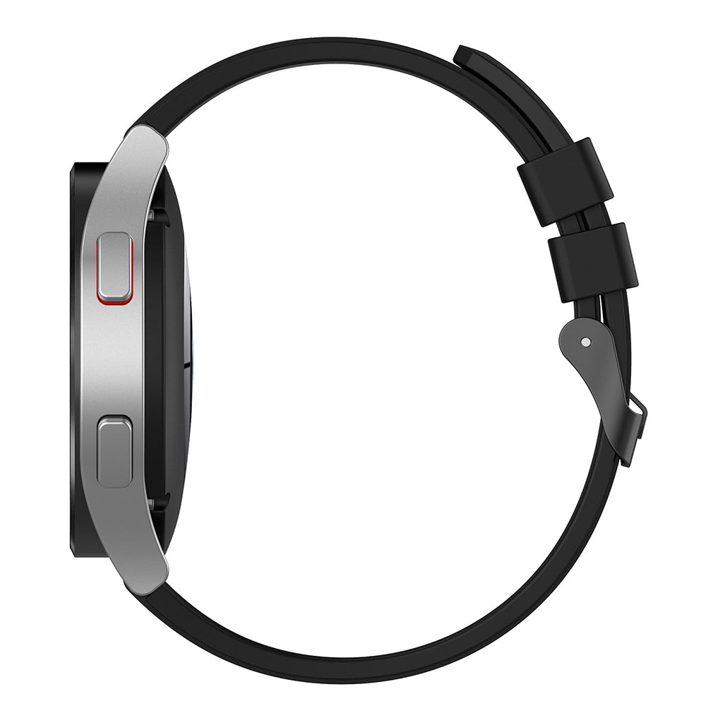 Techsuit - Watchband 20mm (W026) - Samsung Galaxy Watch 4/5/Active 2, Huawei Watch GT 3 (42mm)/GT 3 Pro (43mm) - Dark Bl