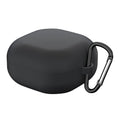 Techsuit - Silicone Case - for Samsung Galaxy Buds FE / 2 Pro / 2 / Live / Pro, Smooth Ultrathin Material - Black