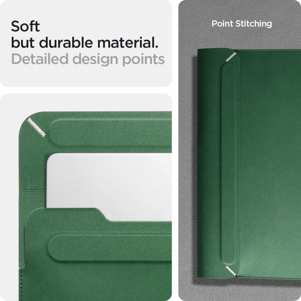 Spigen - Valentinus Sleeve (AFA06420) - for Laptop 15 - 16 inch - Jeju Green